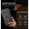 Phonesta Luxury Carbon Fiber Back Cover hoesje met MagSafe voor Motorola Moto G86 - Zwart 2