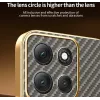 Phonesta Luxury Carbon Fiber Back Cover hoesje met MagSafe voor Motorola Moto G86 Power - Bruin 4