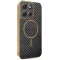 Phonesta Luxury Carbon Fiber Back Cover hoesje met MagSafe voor Motorola Moto G86 Power - Zwart