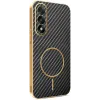 Phonesta Luxury Carbon Fiber Back Cover hoesje met MagSafe voor OnePlus Nord 5 - Zwart