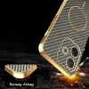 Phonesta Luxury Carbon Fiber Back Cover hoesje met MagSafe voor Oppo A5 Pro - Bruin 7