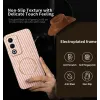 Phonesta Luxury Carbon Fiber Back Cover hoesje met MagSafe voor Oppo A5/A5m - Roze 2