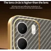 Phonesta Luxury Carbon Fiber Back Cover hoesje met MagSafe voor Oppo A5x - Bruin 4