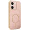 Phonesta Luxury Carbon Fiber Back Cover hoesje met MagSafe voor Oppo A5x - Roze