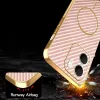 Phonesta Luxury Carbon Fiber Back Cover hoesje met MagSafe voor Oppo A5x - Roze 7