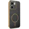 Phonesta Luxury Carbon Fiber Back Cover hoesje met MagSafe voor Oppo A5x - Zwart