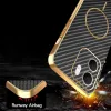 Phonesta Luxury Carbon Fiber Back Cover hoesje met MagSafe voor Oppo A5x - Zwart 7