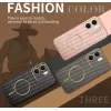 Phonesta Luxury Carbon Fiber Back Cover hoesje met MagSafe voor Oppo A5x - Zwart 8