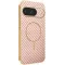 Phonesta Luxury Carbon Fiber Back Cover hoesje met MagSafe voor Google Pixel 10 - Roze