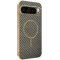 Phonesta Luxury Carbon Fiber Back Cover hoesje met MagSafe voor Google Pixel 10 Pro XL - Bruin