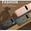 Phonesta Luxury Carbon Fiber Back Cover hoesje met MagSafe voor Google Pixel 10 Pro XL - Bruin 4