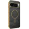 Phonesta Luxury Carbon Fiber Back Cover hoesje met MagSafe voor Google Pixel 10 Pro XL - Zwart