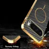 Phonesta Luxury Carbon Fiber Back Cover hoesje met MagSafe voor Google Pixel 10 Pro XL - Zwart 8
