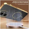 Phonesta Luxury Carbon Fiber Back Cover hoesje met MagSafe voor HONOR 400 - Zwart 4