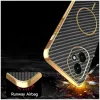 Phonesta Luxury Carbon Fiber Back Cover hoesje met MagSafe voor HONOR 400 - Zwart 6