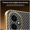 Phonesta Luxury Carbon Fiber Back Cover hoesje met MagSafe voor HONOR 400 - Zwart 7