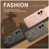 Phonesta Luxury Carbon Fiber Back Cover hoesje met MagSafe voor HONOR 400 - Zwart 8
