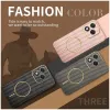 Phonesta Luxury Carbon Fiber Back Cover hoesje met MagSafe voor HONOR 400 Lite - Roze 8