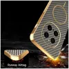 Phonesta Luxury Carbon Fiber Back Cover hoesje met MagSafe voor HONOR Magic7 Pro - Bruin 6