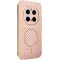 Phonesta Luxury Carbon Fiber Back Cover hoesje met MagSafe voor HONOR Magic7 Pro - Roze
