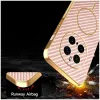 Phonesta Luxury Carbon Fiber Back Cover hoesje met MagSafe voor HONOR Magic7 Pro - Roze 6