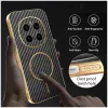 Phonesta Luxury Carbon Fiber Back Cover hoesje met MagSafe voor HONOR Magic7 Pro - Zwart 5