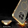 Phonesta Luxury Carbon Fiber Back Cover hoesje met MagSafe voor OnePlus 13R - Bruin 7