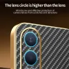 Phonesta Luxury Carbon Fiber Back Cover hoesje met MagSafe voor OnePlus Nord CE 4 Lite - Zwart 5