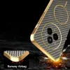 Phonesta Luxury Carbon Fiber Back Cover hoesje met MagSafe voor Realme 14 Pro - Bruin 8