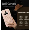 Phonesta Luxury Carbon Fiber Back Cover hoesje met MagSafe voor Realme 14 Pro - Roze 2