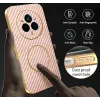Phonesta Luxury Carbon Fiber Back Cover hoesje met MagSafe voor Realme 14 Pro - Roze 7