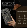 Phonesta Luxury Carbon Fiber Back Cover hoesje met MagSafe voor Realme 14 Pro - Zwart 2