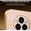 Phonesta Luxury Carbon Fiber Back Cover hoesje met MagSafe voor Realme 14 Pro Plus - Roze 5