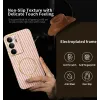 Phonesta Luxury Carbon Fiber Back Cover hoesje met MagSafe voor Realme 14x / C75 - Roze 2