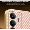 Phonesta Luxury Carbon Fiber Back Cover hoesje met MagSafe voor Realme 14x / C75 - Roze 5