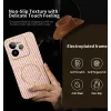 Phonesta Luxury Carbon Fiber Back Cover hoesje met MagSafe voor Realme GT 7 Pro - Roze 2