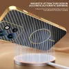 Phonesta Luxury Carbon Fiber Back Cover hoesje met MagSafe voor Motorola Edge 60 Neo/Edge 50 Neo / ThinkPhone 25 - Zwart 2