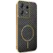 Phonesta Luxury Carbon Fiber Back Cover hoesje met MagSafe voor Motorola Edge 50 Pro - Zwart