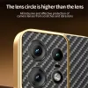 Phonesta Luxury Carbon Fiber Back Cover hoesje met MagSafe voor Motorola Edge 50 Pro - Zwart 5