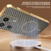 Phonesta Luxury Carbon Fiber Back Cover hoesje met MagSafe voor Motorola Edge 50 Ultra - Bruin 1