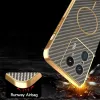 Phonesta Luxury Carbon Fiber Back Cover hoesje met MagSafe voor Motorola Edge 50 Ultra - Bruin 7