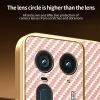Phonesta Luxury Carbon Fiber Back Cover hoesje met MagSafe voor Motorola Edge 50 Ultra - Roze 5