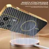 Phonesta Luxury Carbon Fiber Back Cover hoesje met MagSafe voor Motorola Edge 50 Ultra - Zwart 1