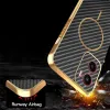 Phonesta Luxury Carbon Fiber Back Cover hoesje met MagSafe voor Motorola Moto G05 / Moto E15 - Zwart 7