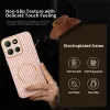 Phonesta Luxury Carbon Fiber Back Cover hoesje met MagSafe voor Motorola Moto G17/G17 Power/G15/G15 Power - Roze 4