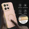 Phonesta Luxury Carbon Fiber Back Cover hoesje met MagSafe voor Motorola Moto G17/G17 Power/G15/G15 Power - Roze 7