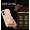 Phonesta Luxury Carbon Fiber Back Cover hoesje met MagSafe voor Motorola Moto G85 - Roze 3