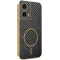 Phonesta Luxury Carbon Fiber Back Cover hoesje met MagSafe voor Motorola Moto G85 - Zwart