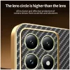 Phonesta Luxury Carbon Fiber Back Cover hoesje met MagSafe voor Xiaomi 14T - Zwart 7