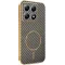 Phonesta Luxury Carbon Fiber Back Cover hoesje met MagSafe voor Xiaomi 14T Pro - Bruin